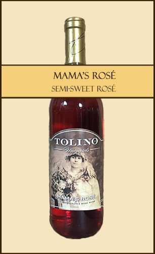 Bottle of Mama's Rose