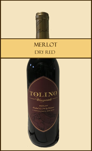 Bottle of Merlot