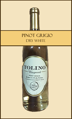 Bottle of Pinot Grigio
